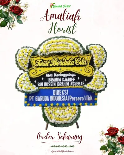 Papan Bunga Duka di Puspahiang